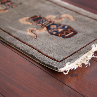 chinese rug cr-034 - chinese silk