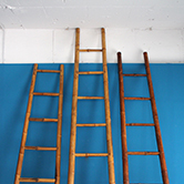 bamboo ladder - 竹のはしご