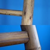 bamboo ladder - 竹のはしご