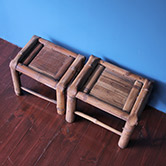 bamboo stool - 竹の腰掛け 