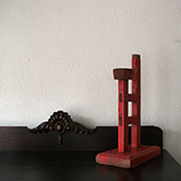 chinese antique candle stand / 中国の古い燭台
