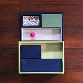 ハタノワタル / 和紙の箱 道具箱 A4サイズ