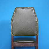 ART DECO leather chair - アールデコ レザーチェア