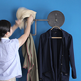 shanghai ART DECO coat & hat hanger - 上海アールデコ コート&ハットハンガー
