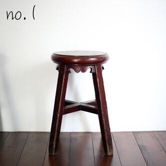 old shanghai stool - チェア&アームチェア6脚セット