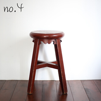 old shanghai stool - チェア&アームチェア6脚セット