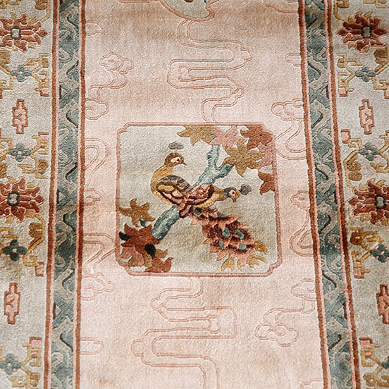 中国の絨毯