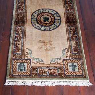 chinese rug cr-041 - chinese silk