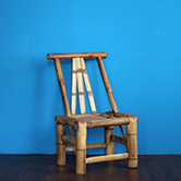 bamboo child chair - 竹の子供椅子