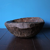 solid wood bowl  - 木の器 
