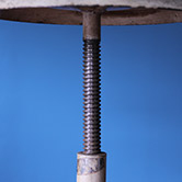 stool - スティール製のスツール 