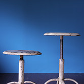 stool - スティール製のスツール 