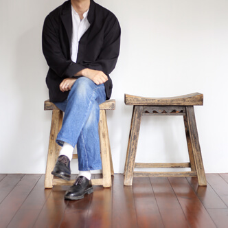 square stool - 小椅子 四角 大 