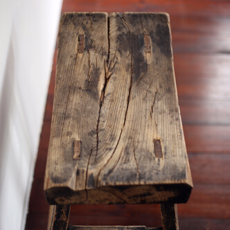 square stool - 小椅子 四角 大 