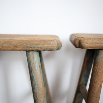 stool square - 河北省の小椅子 四角 