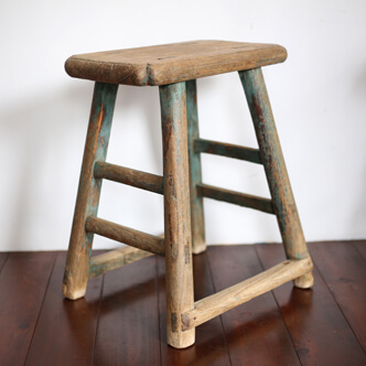 stool square - 河北省の小椅子 四角 