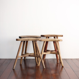stool - 山東省の小椅子 梅