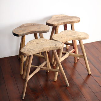 stool - 山東省の小椅子 梅