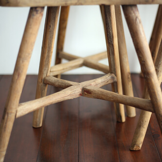 stool - 山東省の小椅子 梅