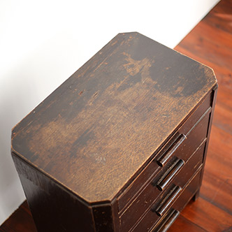 4 drawers small chest - 4段引出収納
