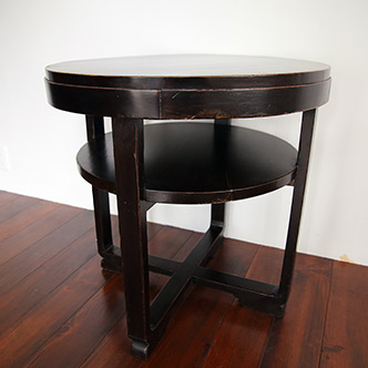 round coffee table - 丸机