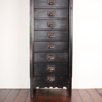 12 drawers cabinet - 12段ドロワーキャビネット