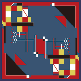 ”Rungta Dhurrie rug series” ~ indian traditional techiniques and patterns ~
